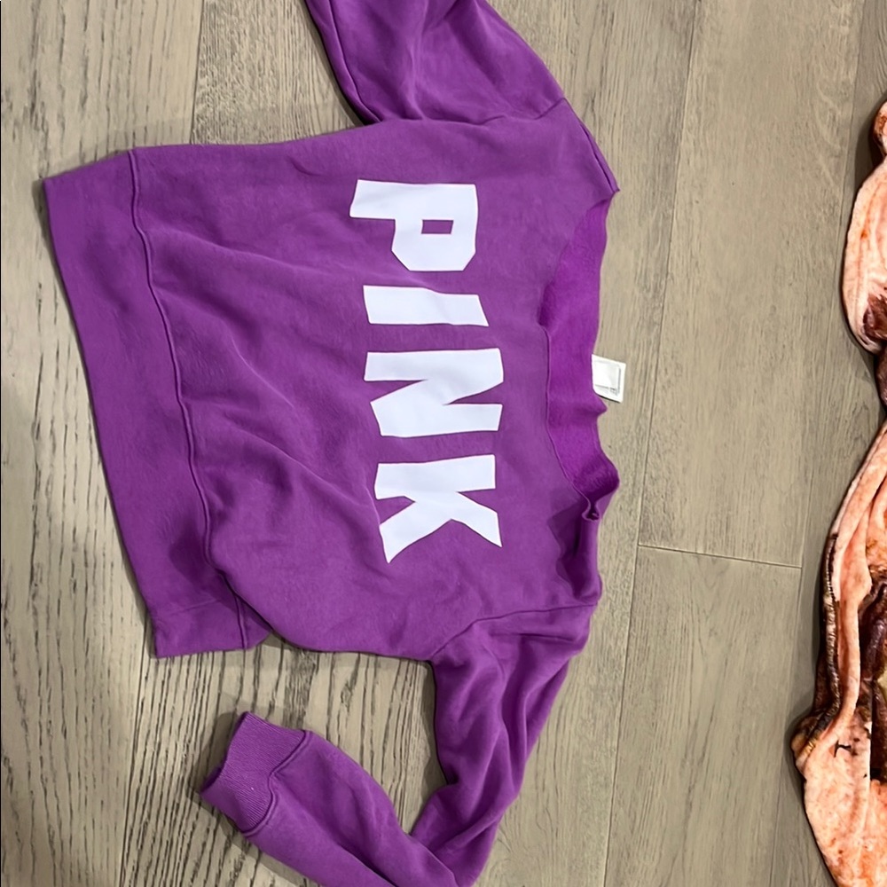 PINK Purple Sweatshirt